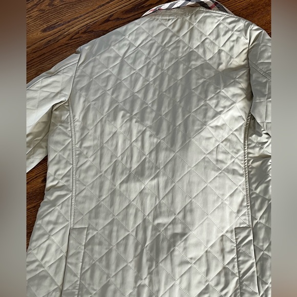 Men’s large quilted Burberry coat - Picture 2 of 5